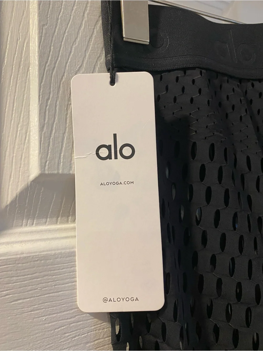 ALO mesh high waist haute summer Capri
